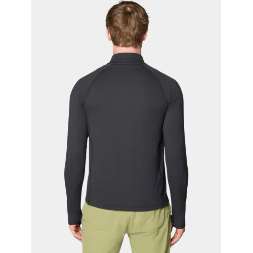 Mountain Hardwear Crater Lake Heavyweight Half Zip Férfi Polár, Softshell, Középréteg 010-Black