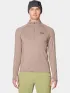 Mountain Hardwear Crater Lake Heavyweight Half Zip Férfi Polár, Softshell, Középréteg 244-Wild Taupe