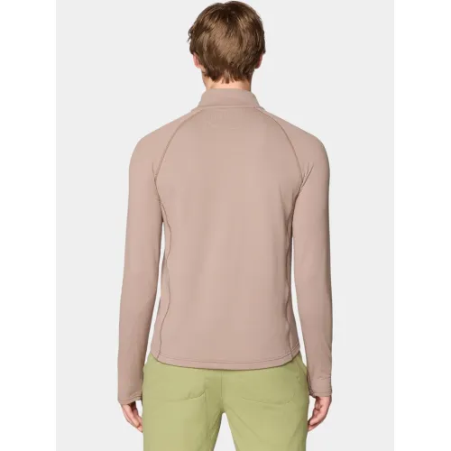 Mountain Hardwear Crater Lake Heavyweight Half Zip Férfi Polár, Softshell, Középréteg 244-Wild Taupe