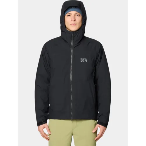 Mountain Hardwear Stretch Ozonic Insulated Jacket Férfi Túrakabát 010-Black