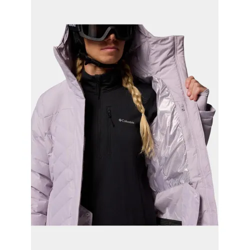 Columbia Lay D Down V Jacket Női Utcai Kabát 551-Lavender Pearl