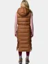 Columbia Pike Lake II Long Vest Női Mellény 224-Camel Brown
