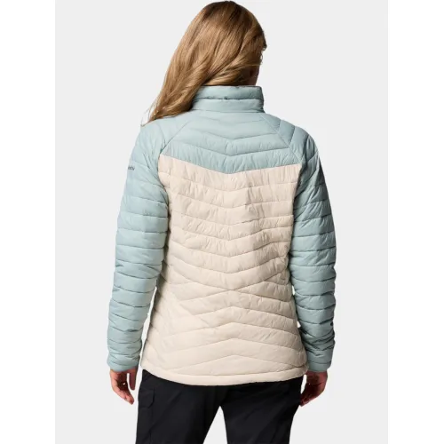 Columbia Powder Pass Jacket Női Utcai Kabát 278-Dark Stone