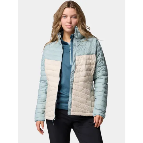 Columbia Powder Pass Jacket Női Utcai Kabát 278-Dark Stone