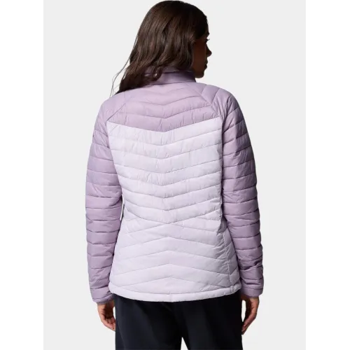 Columbia Powder Pass Jacket Női Utcai Kabát 551-Lavender Pearl