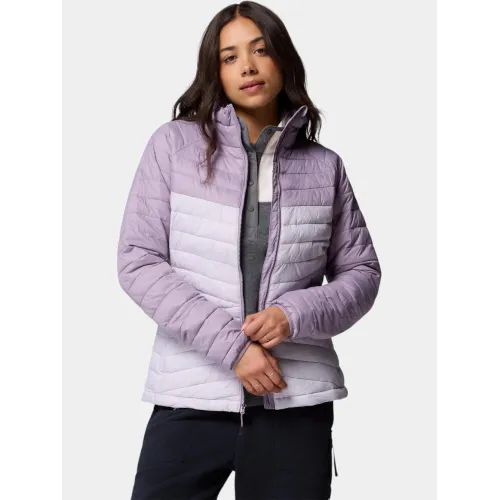 Columbia Powder Pass Jacket Női Utcai Kabát 551-Lavender Pearl