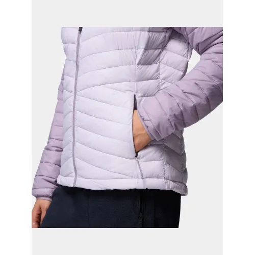 Columbia Powder Pass Jacket Női Utcai Kabát 551-Lavender Pearl