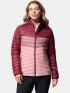Columbia Powder Pass Jacket Női Utcai Kabát 659-Eraser Pink