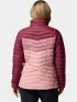 Columbia Powder Pass Jacket Női Utcai Kabát 659-Eraser Pink