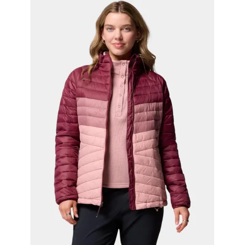 Columbia Powder Pass Jacket Női Utcai Kabát 659-Eraser Pink