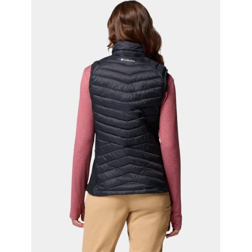 Columbia Powder Pass III Hybrid Vest Női Mellény 010-Black
