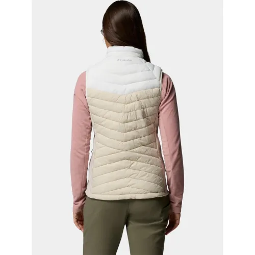 Columbia Powder Pass III Hybrid Vest Női Mellény 277-Dark Stone