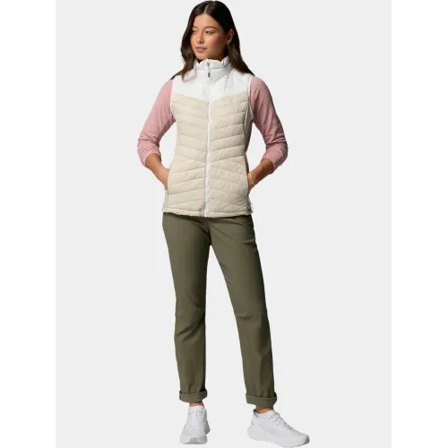 Columbia Powder Pass III Hybrid Vest Női Mellény 277-Dark Stone