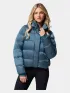 Columbia Amaze Puff Hooded Jacket Női Utcai Kabát 429-Everblue
