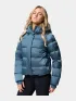 Columbia Amaze Puff Hooded Jacket Női Utcai Kabát 429-Everblue