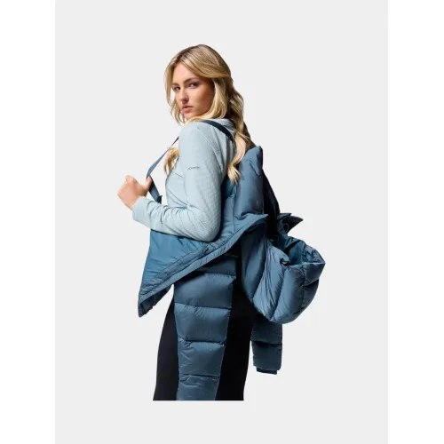 Columbia Amaze Puff Hooded Jacket Női Utcai Kabát 429-Everblue