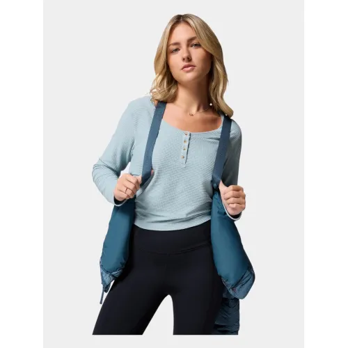 Columbia Amaze Puff Hooded Jacket Női Utcai Kabát 429-Everblue