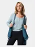 Columbia Amaze Puff Hooded Jacket Női Utcai Kabát 429-Everblue