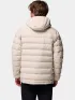 Columbia Drift Peak Stretch Down Hooded Jacket Férfi Utcai Kabát 278-Dark Stone