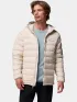 Columbia Drift Peak Stretch Down Hooded Jacket Férfi Utcai Kabát 278-Dark Stone