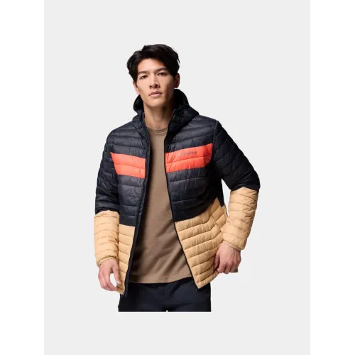 Columbia Powder Pass Hooded Jacket Férfi Utcai Kabát 262-Canoe