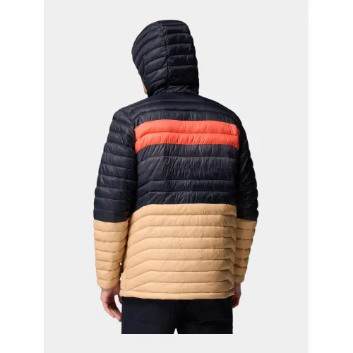 Columbia Powder Pass Hooded Jacket Férfi Utcai Kabát 262-Canoe