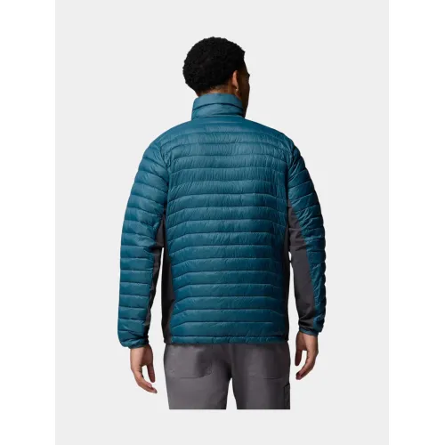 Columbia Powder Pass Hybrid Jacket Férfi Utcai Kabát 429-Everblue