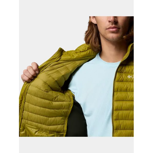 Columbia Powder Pass Hybrid Jacket Férfi Utcai Kabát 379-Mossy Green