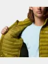 Columbia Powder Pass Hybrid Jacket Férfi Utcai Kabát 379-Mossy Green
