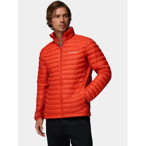 Columbia Powder Pass Hybrid Jacket Férfi Utcai Kabát 845-Super Sonic