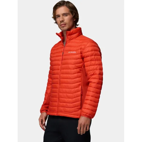 Columbia Powder Pass Hybrid Jacket Férfi Utcai Kabát 845-Super Sonic