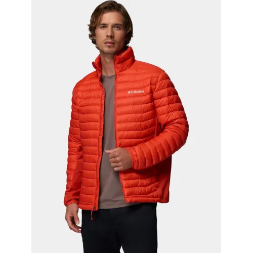 Columbia Powder Pass Hybrid Jacket Férfi Utcai Kabát 845-Super Sonic