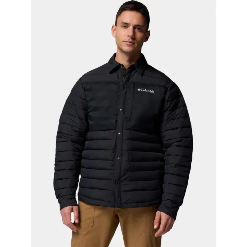 Columbia Landroamer Shirt Jacket Interchange Férfi Utcai Kabát 010-Black