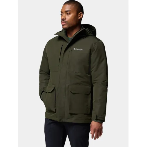Columbia Landroamer Shirt Jacket Interchange Férfi Utcai Kabát 366-Greenscape