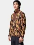 Columbia Sequoia Grove Printed Full Zip Férfi Polár, Softshell, Középréteg 256-Tobacco