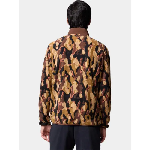 Columbia Sequoia Grove Printed Full Zip Férfi Polár, Softshell, Középréteg 256-Tobacco