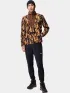 Columbia Sequoia Grove Printed Full Zip Férfi Polár, Softshell, Középréteg 256-Tobacco