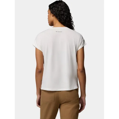 Columbia Daniela Falls Short Sleeve Shirt Női Póló 125-Sea Salt