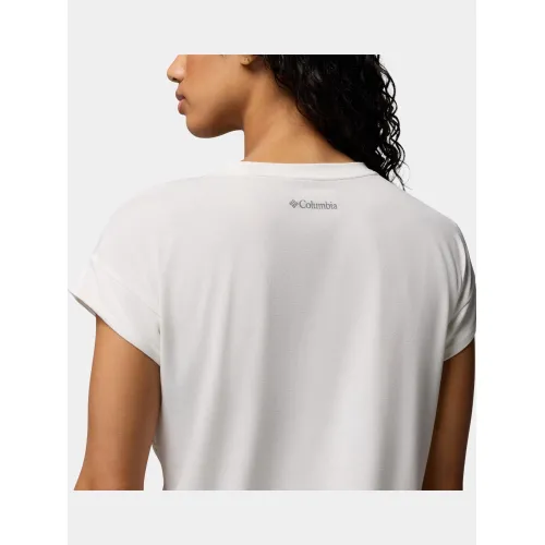 Columbia Daniela Falls Short Sleeve Shirt Női Póló 125-Sea Salt