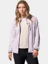 Columbia Essential Hike Grid Fleece Full Zip Női Polár, Softshell, Középréteg 551-Lavender Pearl