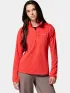 Columbia Essential Hike Grid Fleece Half Zip Női Polár, Softshell, Középréteg 606-Poppy Red