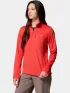 Columbia Essential Hike Grid Fleece Half Zip Női Polár, Softshell, Középréteg 606-Poppy Red