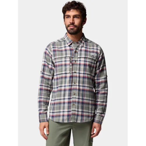 Columbia Wild Cast Flannel Shirt Férfi Ing 316-Cypress
