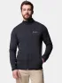 Columbia Essential Hike Grid Fleece Full Zip Férfi Polár, Softshell, Középréteg 010-Black