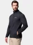 Columbia Essential Hike Grid Fleece Full Zip Férfi Polár, Softshell, Középréteg 010-Black