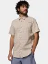 Columbia Harbor Peak Short Sleeve Shirt Férfi Ing 270-Dark Stone