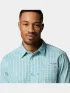 Columbia Harbor Peak Short Sleeve Shirt Férfi Ing 482-Marine Light