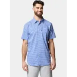 487-Vivid Blue Gingham