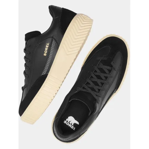 Sorel Ona Ave T-Toe Női Utcai cipő, Sneaker 010-Black/Honey White