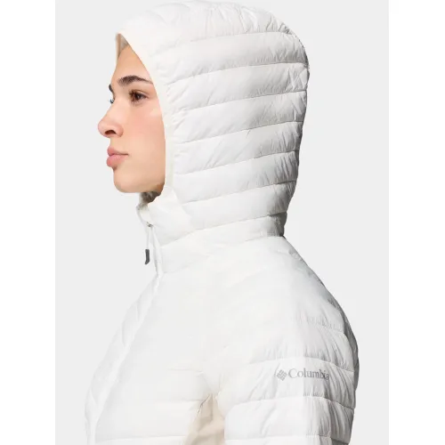 Columbia Powder Pass III Hybrid Hooded Jacket Női Utcai Kabát 125-Sea Salt